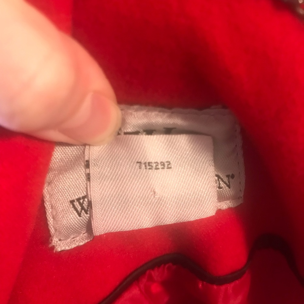 Worthington Red Trenchcoat size smalll - Picture 3 of 14